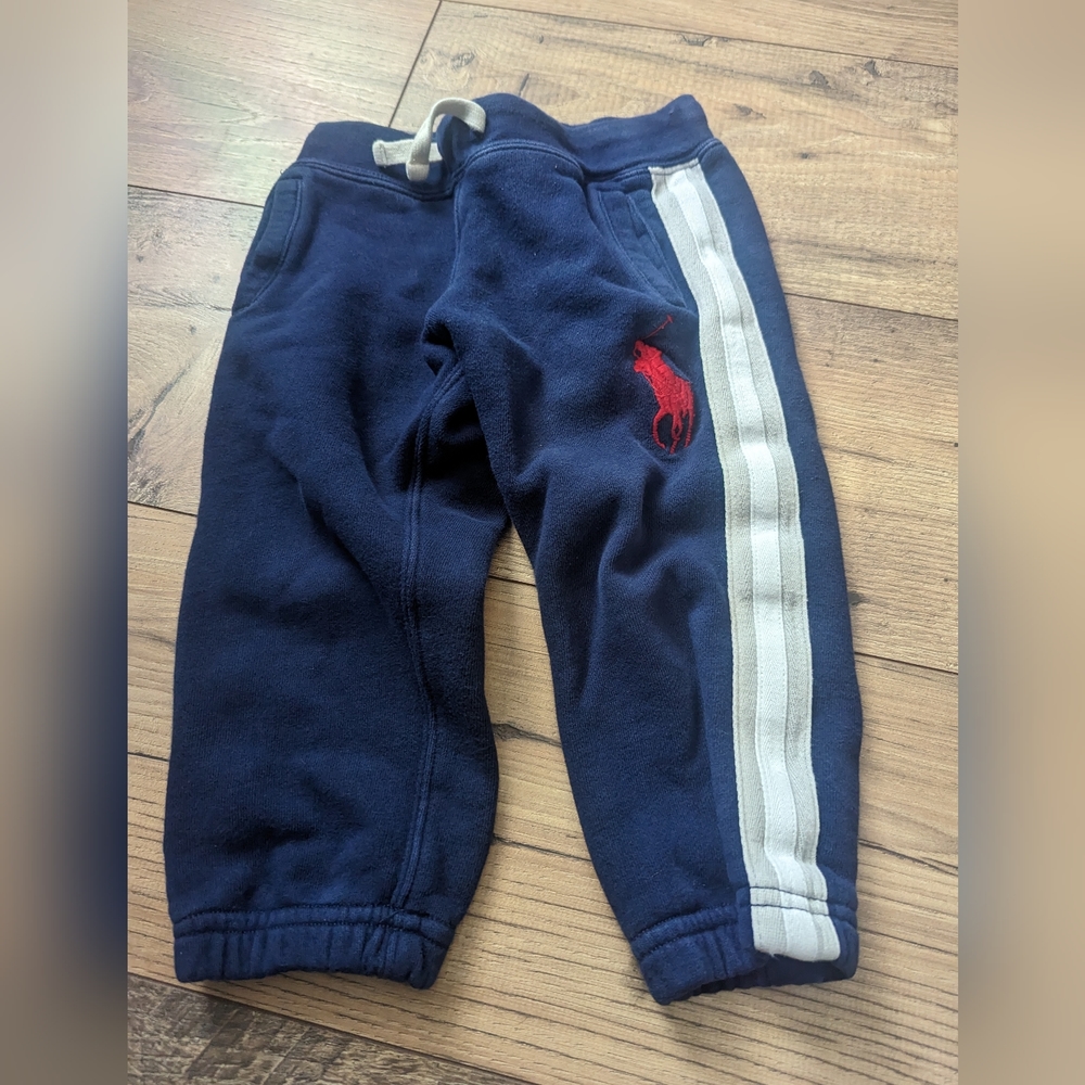 Ralph Lauren Polo navy sweatpants, 3T